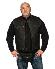 Biker Vest Exclusive Rev.II Black